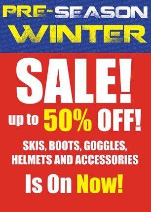 Pre-Season Winter Sale