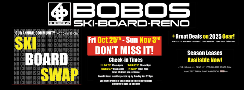 BOBOS Ski Board Swap